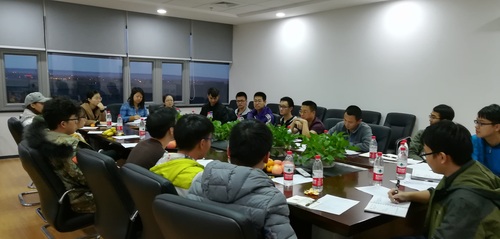 2016级学生座谈会-张世栋提供