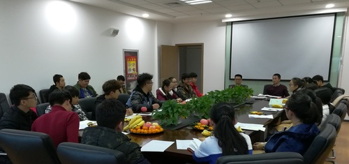 2017级学生座谈会-张世栋提供