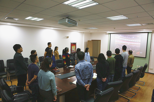 20181218校区观看庆祝改革开放40周年大会-张宝 (24)