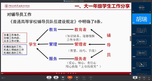 校区组织开展2020年新进辅导员上岗培训2