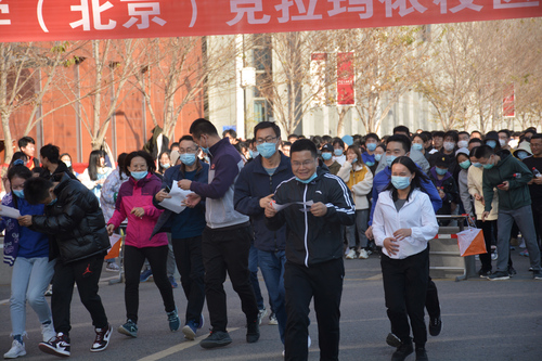 20201109校区成功举办首届校园定向越野比赛 (3)