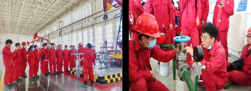 石油工程系“云平台”生产实习如期进行-照片3