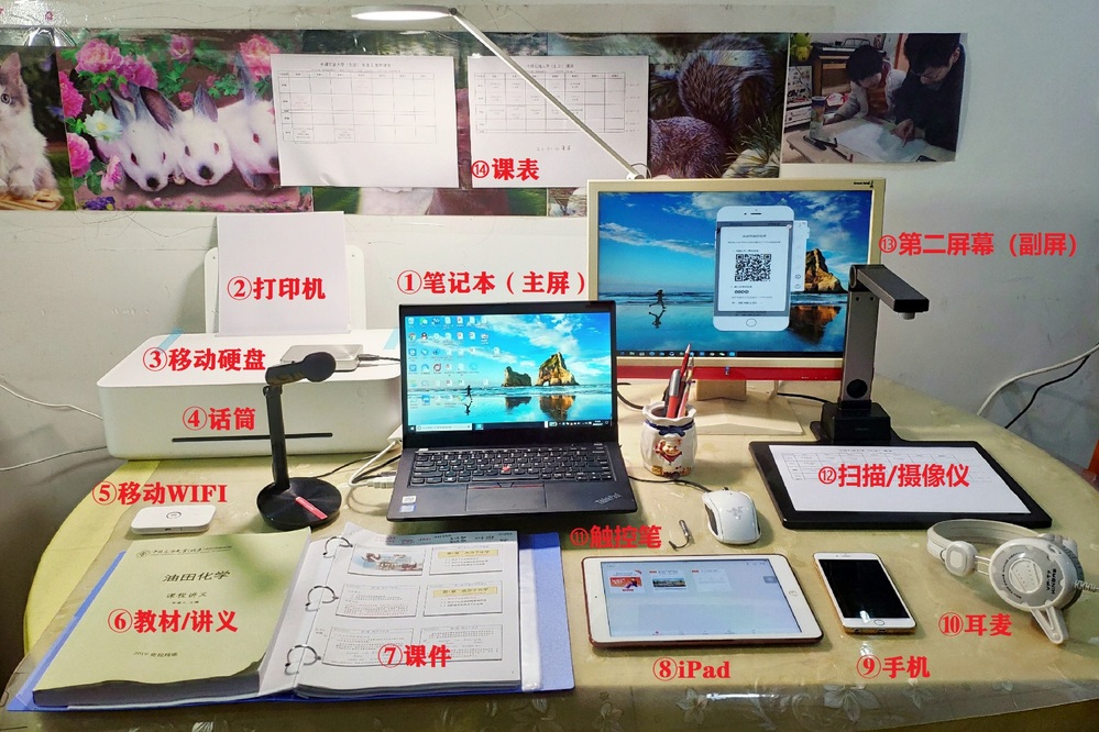 朱道义老师的网课装备