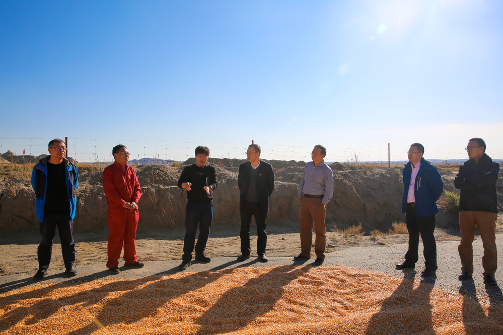 实地考察校区野外地质实习基地