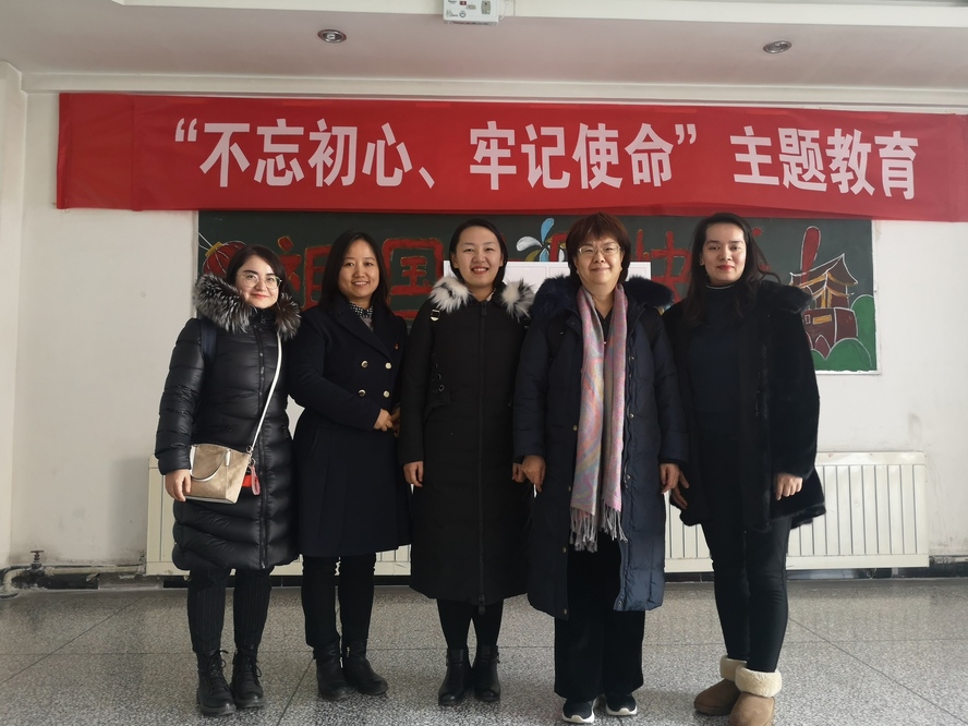 20191217文理学院外语系一行赴新疆农业大学、新疆大学调研 (2)