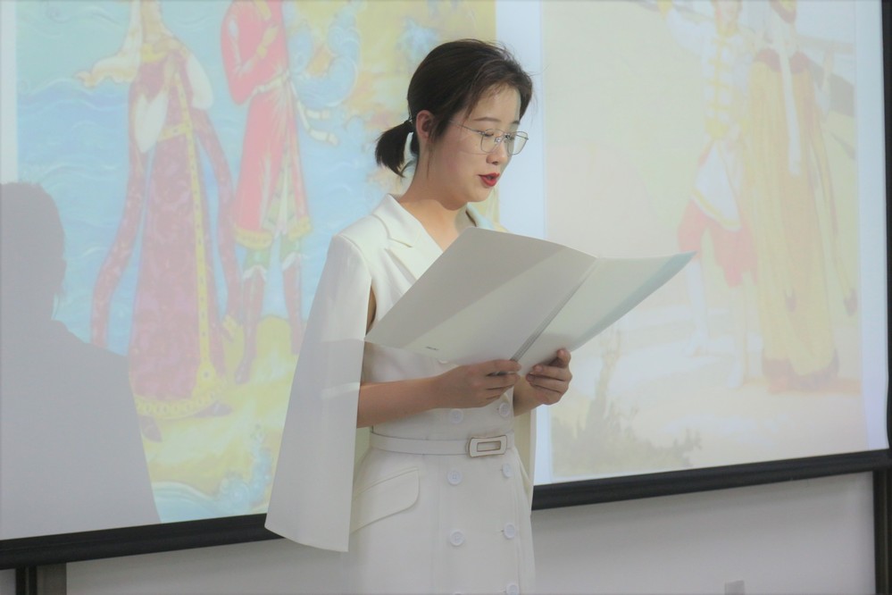20191111文理学院俄语专业举办普希金诗歌晚会