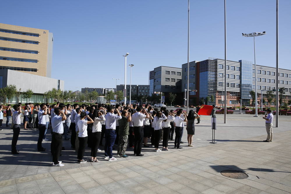 20190701校区党员集体升国旗仪式-张宝 (27)