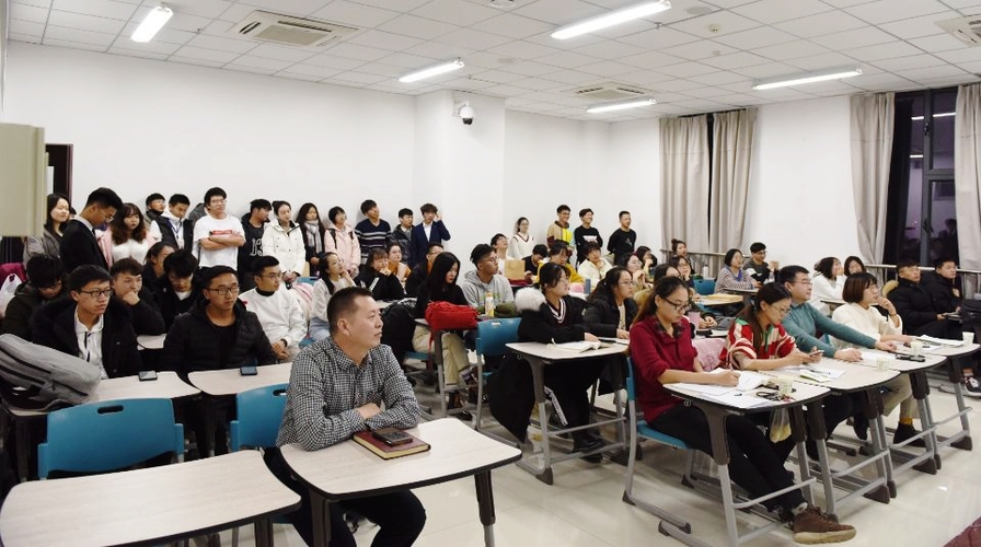 20191224文理学院召开首届班级达标创优答辩会 (2)