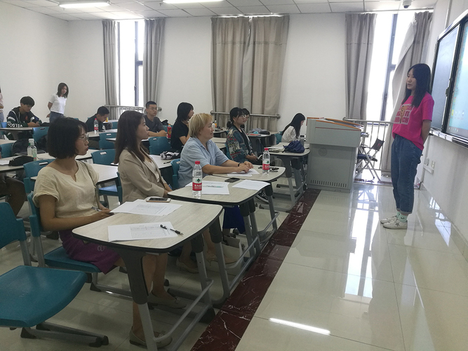 20210712文理学院举办俄语专业全国俄语大赛校内选拔赛2